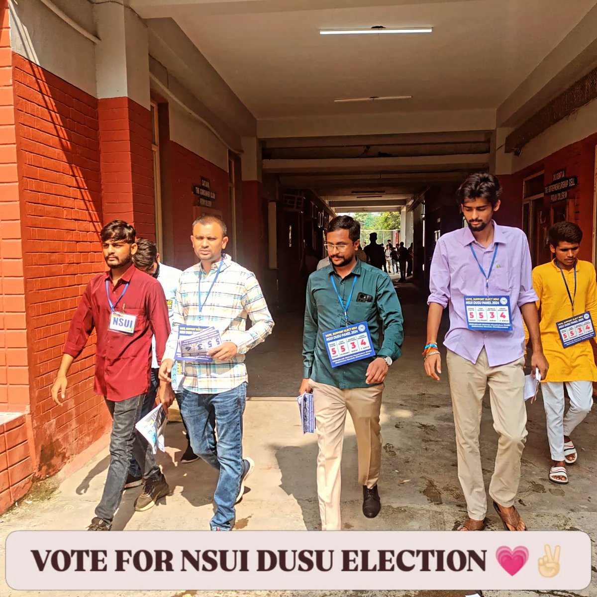 SanidhyaRaghu's tweet photo. आज दिल्ली विश्वविद्यालय के प्रत्याशी के समर्थन पीजीडीएवी कालेजों में छात्र छात्राओं से संवाद किया । 

5️⃣ Ronak Khatri as President 
5️⃣ Yash Nandal as Vice President 
3️⃣ Namrata Jeph as Secretary
4️⃣ Lokesh Choudhary as Joint Secretary 

#NSUIForABetterDU #5534ForABetterDU https://t.co/VMYTDl1Luj