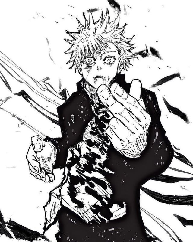eron_0003's tweet photo. If Satoru Gojo doesn't come back in chapter 271, I'll owe everyone who likes this post $100. #JJK271 #GojoSatoru https://t.co/OgdSJeOVYf