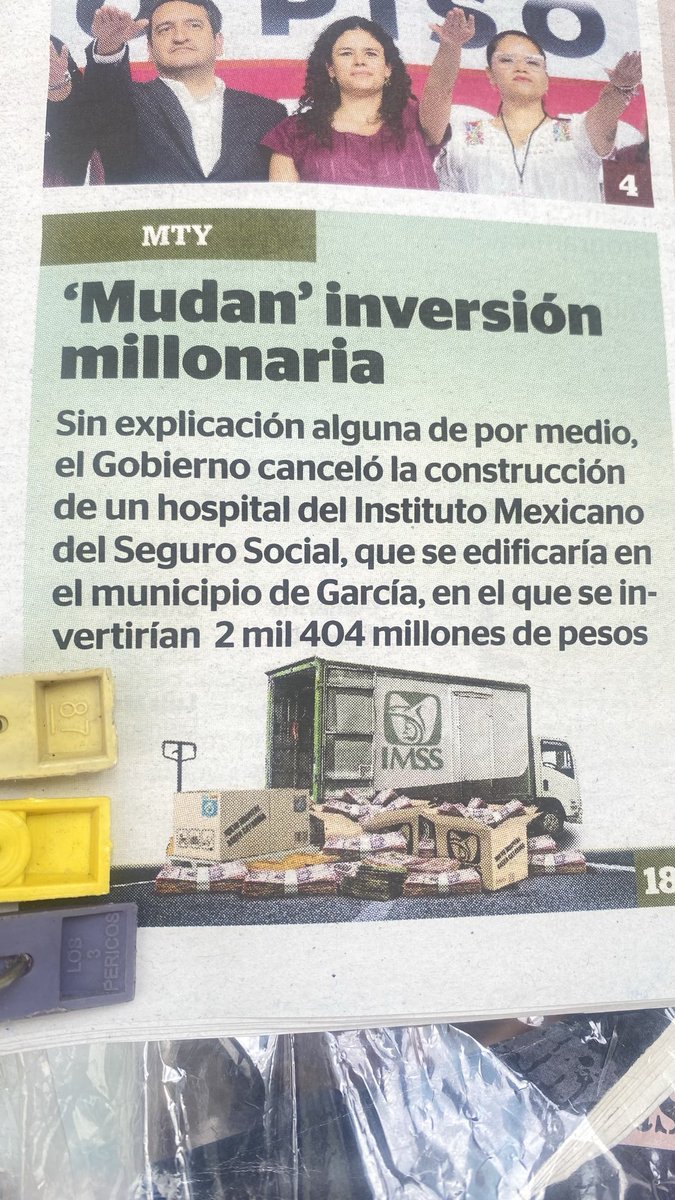 UsiMario's tweet image. Que está pasando la 4T abandona al Sector Salud en NL?