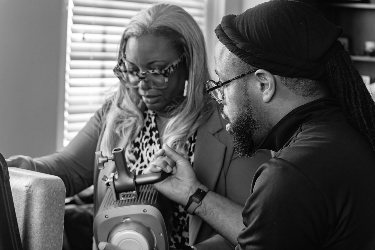 blkimagined's tweet photo. Traveling set? Let's do it! Last week, we hit the road to @UMDCollegeofEd to capture more content for the Imagined Futures project. Thank you to @doctorkag for the invitation✨ https://t.co/V0Ui3ZzQcI