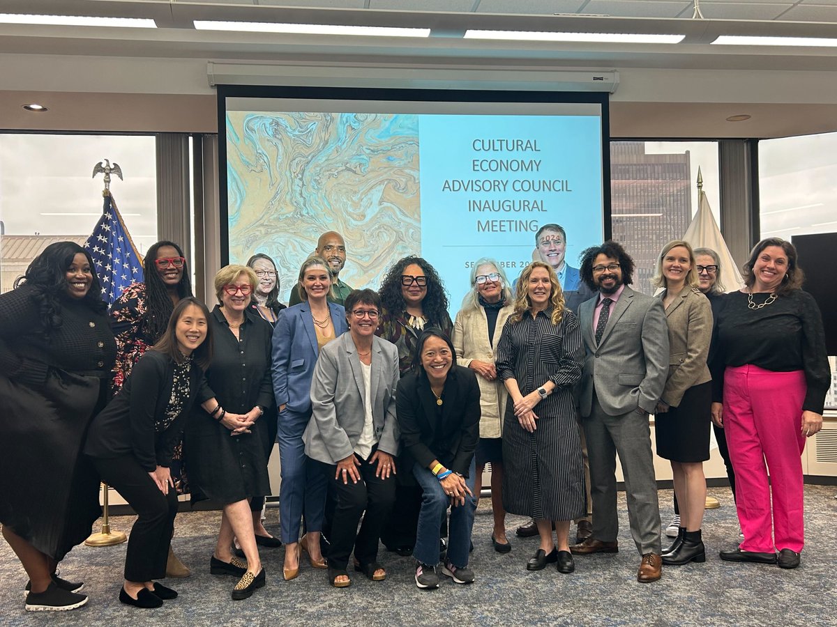 On Friday, Emily was sworn in to the Governor's Cultural Economy Advisory Council. Established by <a href="/MassGovernor/">Governor Maura Healey</a> and chaired by Sec. Hao, this new council is charged with developing and recommending policies to better support MA's creative economy and workforce. #CreativeMA