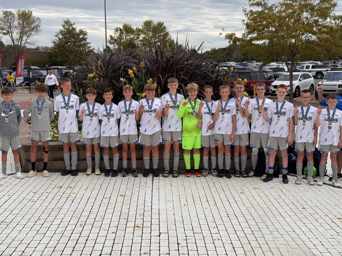 WapitiDigital's tweet photo. Wapiti is proud to sponsor @IowaRush  Soccer Club. Last weekend, my son's team won the Rush Fall Cup tournament! Proud of the team, as they fought hard and represented Rush well. #youthsoccer #servetheherd #sellmoreonline #conversionfocusedwebdesign #ecommerce #recurringrevenue https://t.co/SLd6EEO3N2
