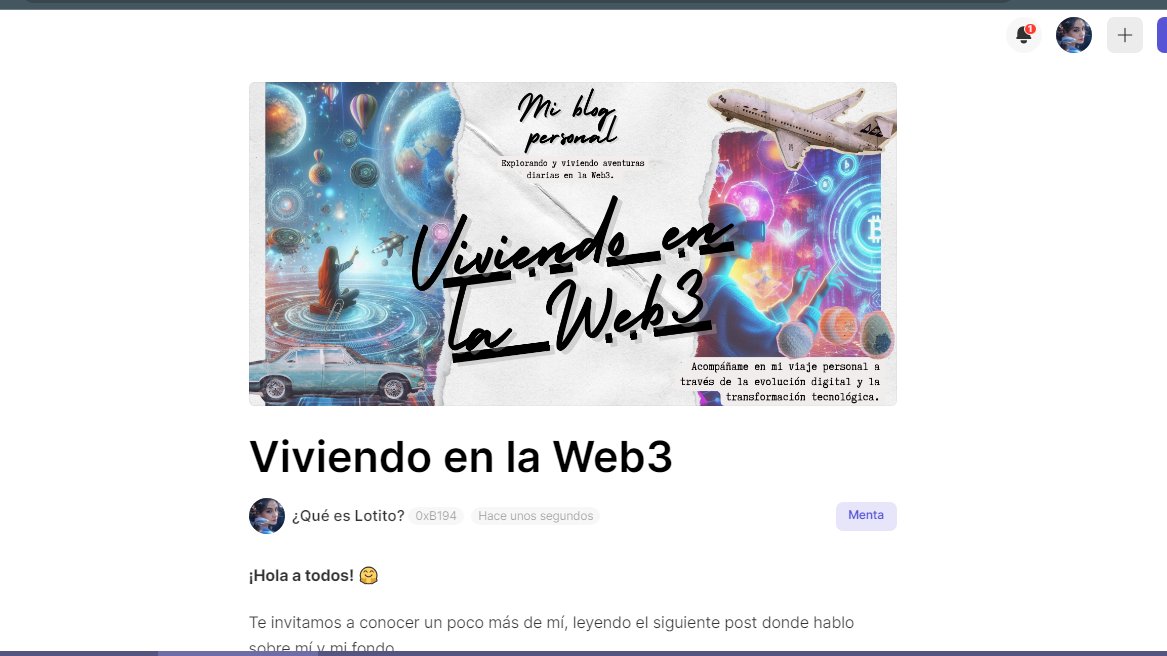 waralotito's tweet image. Oficialmente tenemos #blogpersonal en @viamirror 😍 los invito a suscribirse para que puedan leer y aprender un poquito de los temas que más me apasionan ❤️

Como #marketingdigital, educación en #emprendimiento, los #voluntariados, #habilidadesblandas y obviamente sobre #Web3 😎