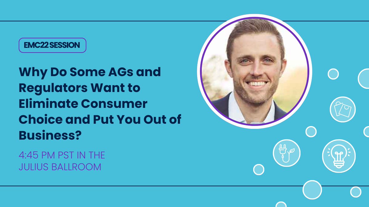 ChooseMyEnergy's tweet photo. Are you at #EMC22? Don't miss REAL's CEO & President @chrisercoli speak about the importance of #energychoice🛍️💡
Check out the graphic for all the details!👇 https://t.co/BSKmo9iPvy