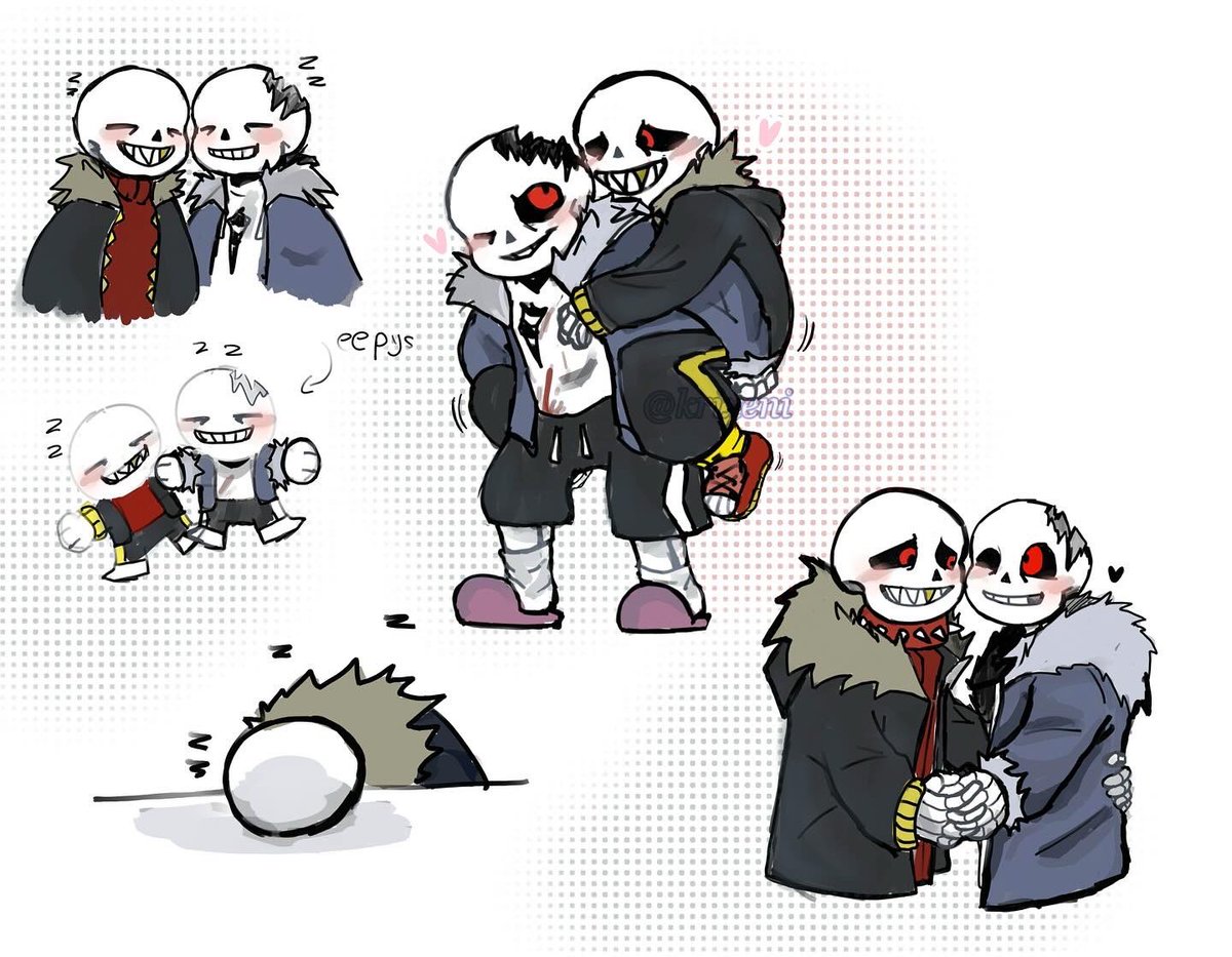 Underworldsilly's tweet photo. Ship idea chat 🗣️🔥

#undertale #horrortale #sans https://t.co/rEtryZLZhH