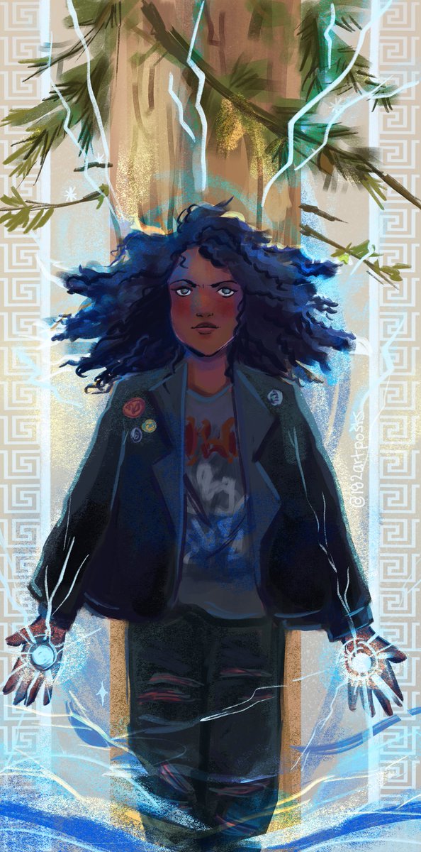 182tweets's tweet photo. Thalia Grace 💙⚡️ #PercyJackson #PercyJacksonfanart https://t.co/zmCqb07i2F