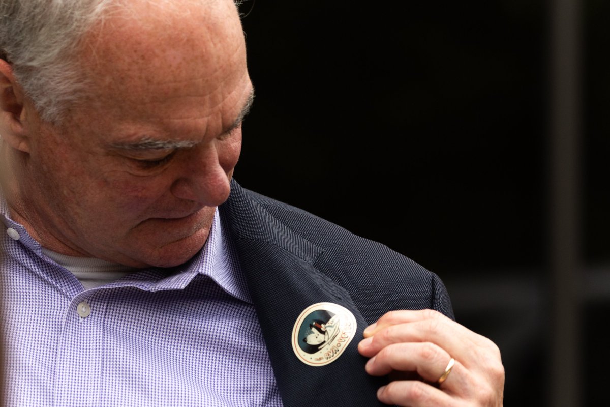 There's no breakout candidate so far for Richmond Mayor. And none of the candidates got a boost from <a href="/timkaine/">Tim Kaine</a> or <a href="/JennMcClellanVA/">Jennifer McClellan</a>: They didn't say who they supported when they voted this morning.  (📸 and reporting by <a href="/sathumanPEIC/">Shaban Athuman</a>) <a href="/myVPM/">VPM</a>