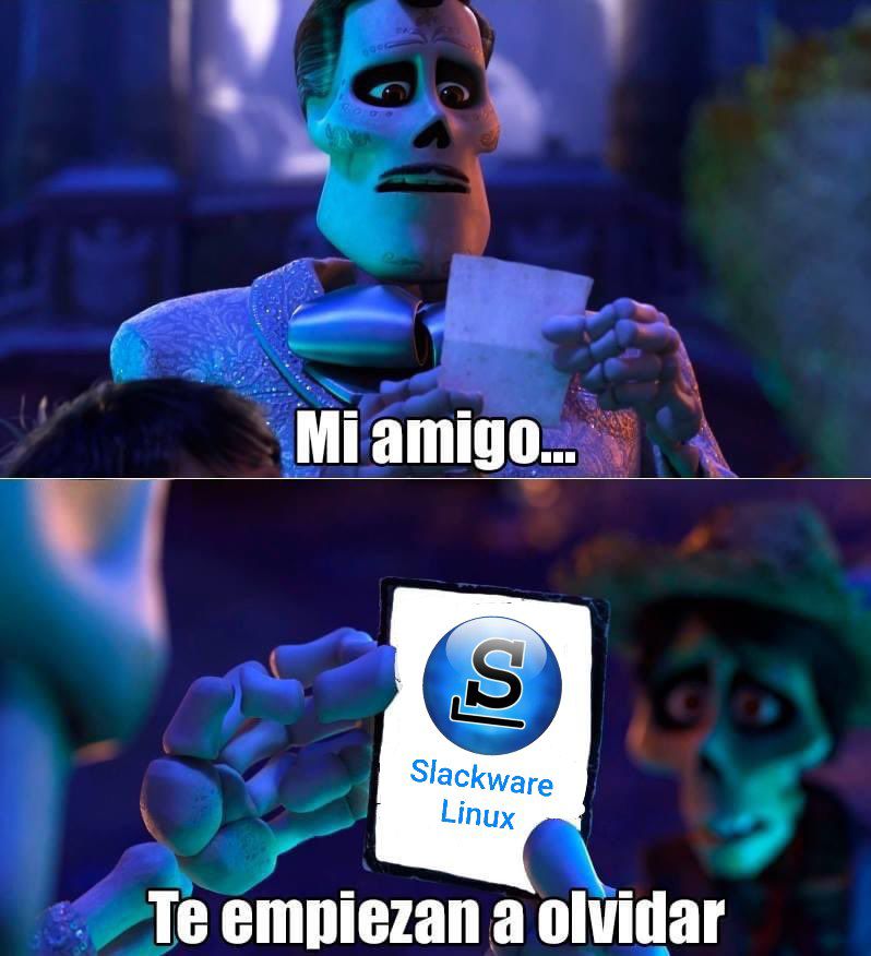albertccs1976's tweet image. #Humor #Linux #Slackware #Memes