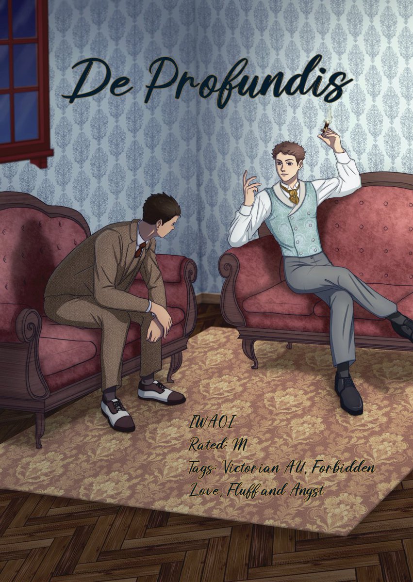 giusto_art's tweet photo. Here, it's finally up!
De Profundis, my first and only fic so far, late Victorian Tokyo AU, of course #iwaoi.
https://t.co/SHHx1kZKqF https://t.co/UWSxtBabbB