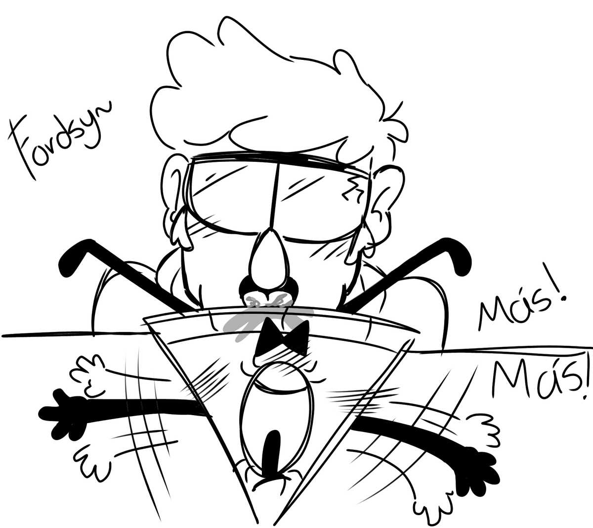 Esmeral04739280's tweet photo. No termine el cómic así que hize esto
#billford #BillCipher #stanf https://t.co/LpC5LO4Kwm
