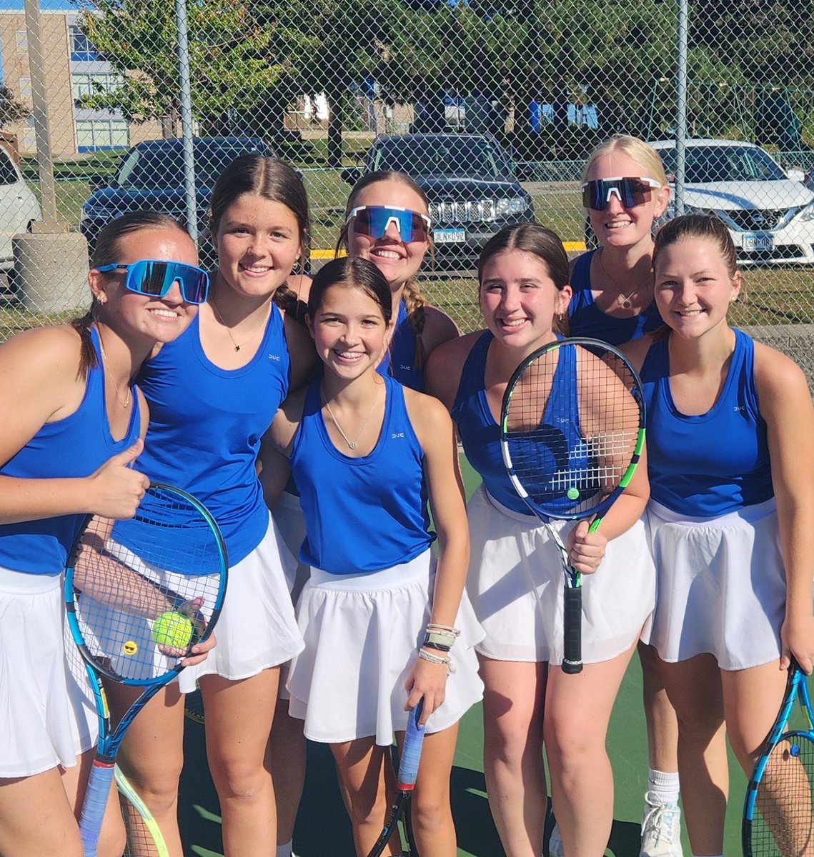 SAVHSActivities's tweet photo. Varsity girls tennis hosts Park of Cottage Grove today to kick off Homecoming 2024! #GoHuskies https://t.co/t33vC8rgbt