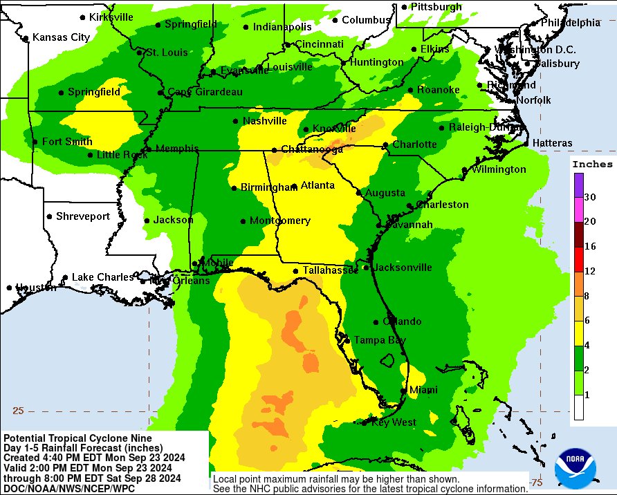 NWS Weather Prediction Center tweet media