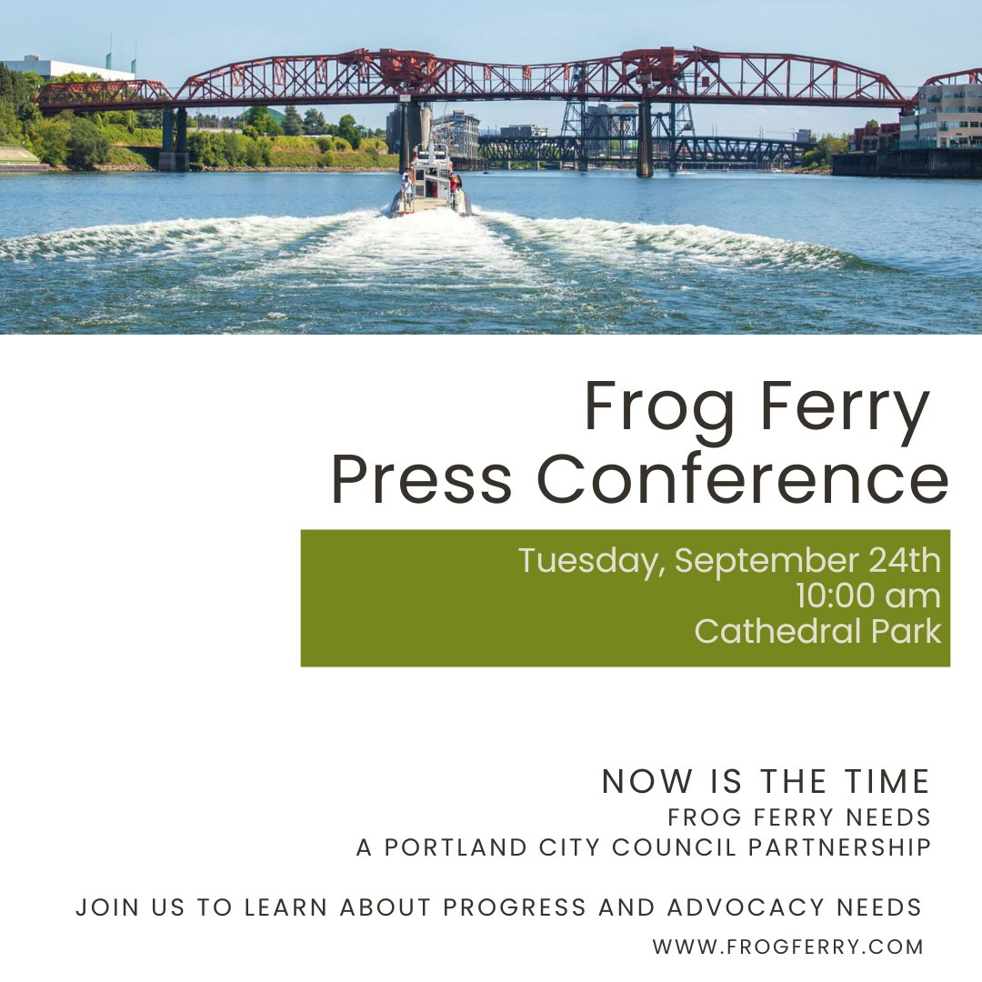 Friends of Frog Ferry tweet media