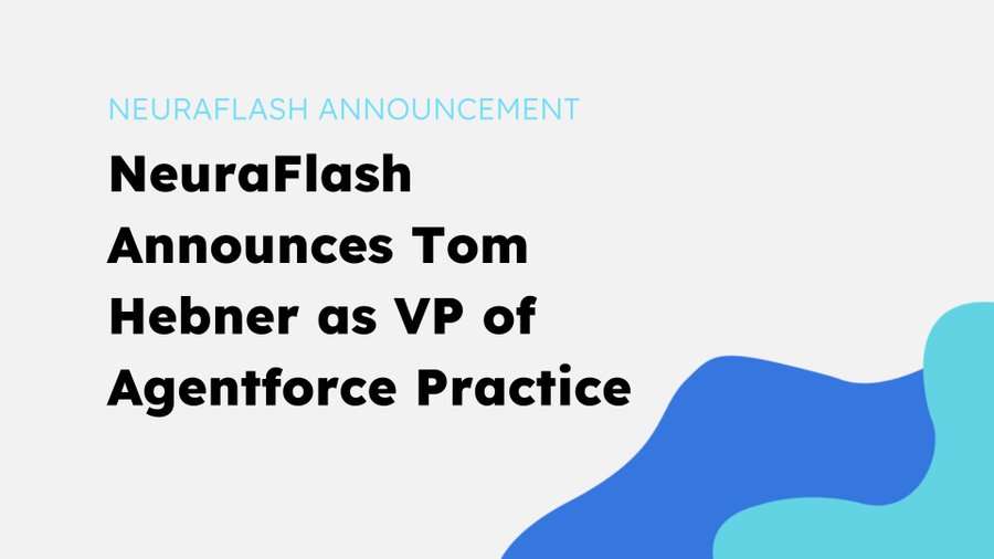 tbrettc's tweet image. Sometimes you a get a little lucky in life!  Well my  co-founders &amp;amp; I and many of our teammates at @NeuraFlash have been doing Chatbots and GenAI concepts for over 20 years! And now as the leading AI partner for Salesforce, WOW - we are super excited about #agentforce and how it…