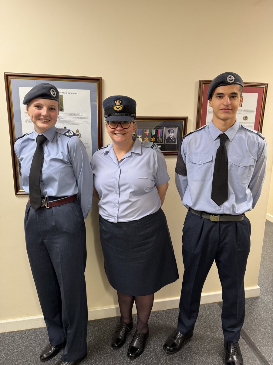 Tonight was the turn of the Corporals being promoted to Sgt! Congratulations to our new Sgts Rami Shahrour and Maisie Bishop 🫡