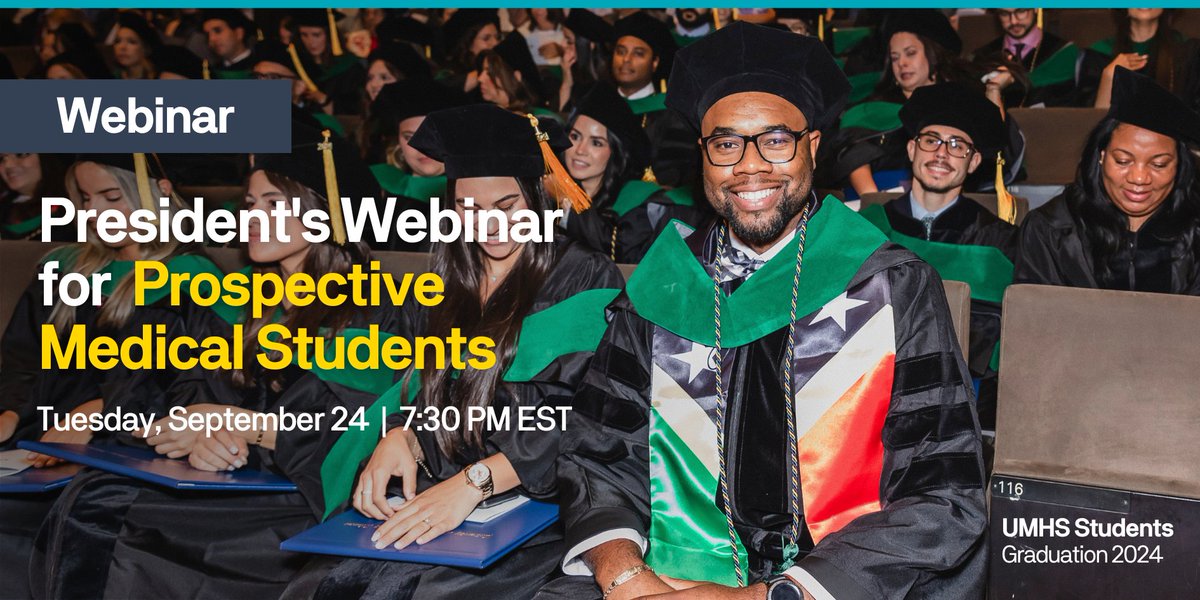 Tomorrow we are hosting a webinar for prospective medical students Tues Sept 24th @ 7:30 pm ET. Attendees will receive an application fee waiver.

Register @ hubs.la/Q02Q9tGm0