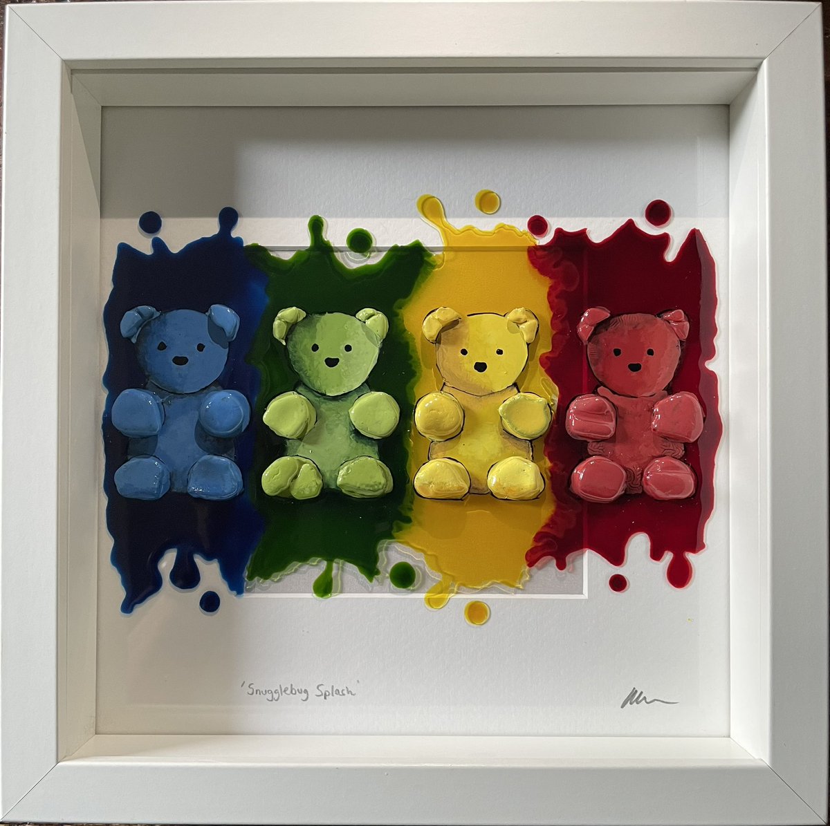 SeaOnGlass's tweet photo. My new piece…’Snugglebug Splash’. https://t.co/0mkapV6OCv