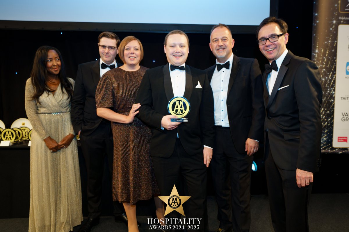 Congratulations to the winner of AA Wine Award Scotland <a href="/The_Balmoral/">The Balmoral</a> <a href="/RF_Hotels/">Rocco Forte Hotels</a>. 
 Thank you to our sponsor <a href="/bibendumwine/">Bibendum</a>. 
 
 #AAawards <a href="/VisitScotNews/">VisitScotland News</a> <a href="/VisitScotland/">VisitScotland</a> <a href="/edinburgh/">Edinburgh</a> <a href="/edinburghpaper/">Edinburgh Evening News</a>