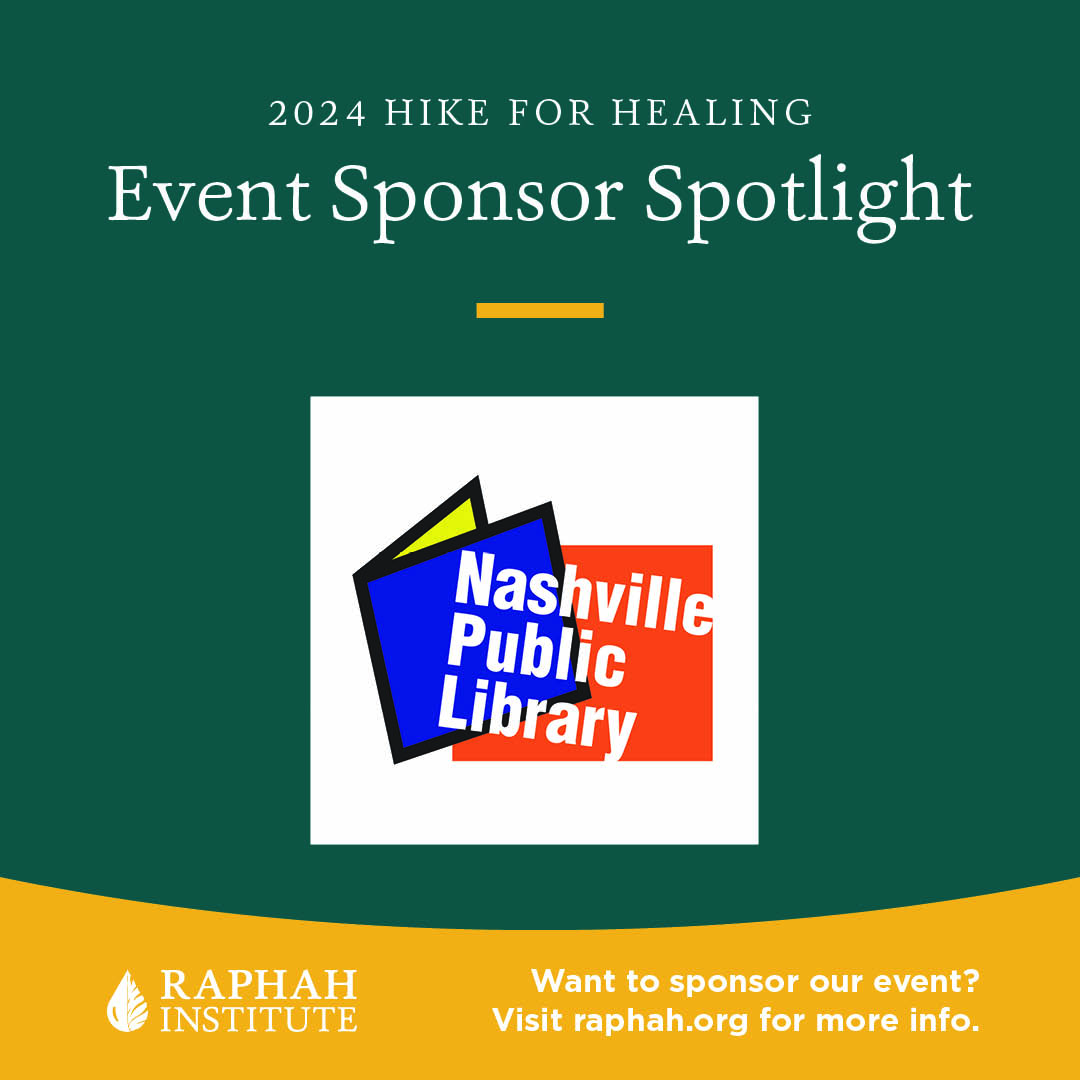 RaphahInstitute's tweet photo. Exciting news! The Nashville Public Library is joining the Hike for Healing on Oct 5 at Mill Ridge Park! Enjoy their Mobile Puppet Show &amp; get creative at the Craft Booth. Don’t miss this family-friendly event filled with fun &amp; community!  #HikeForHealing #NashvillePublicLibrary https://t.co/0ZZJs2eG2q