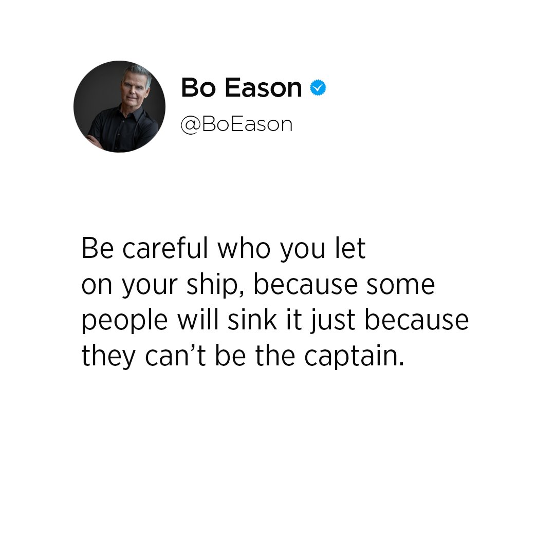 Bo Eason tweet media