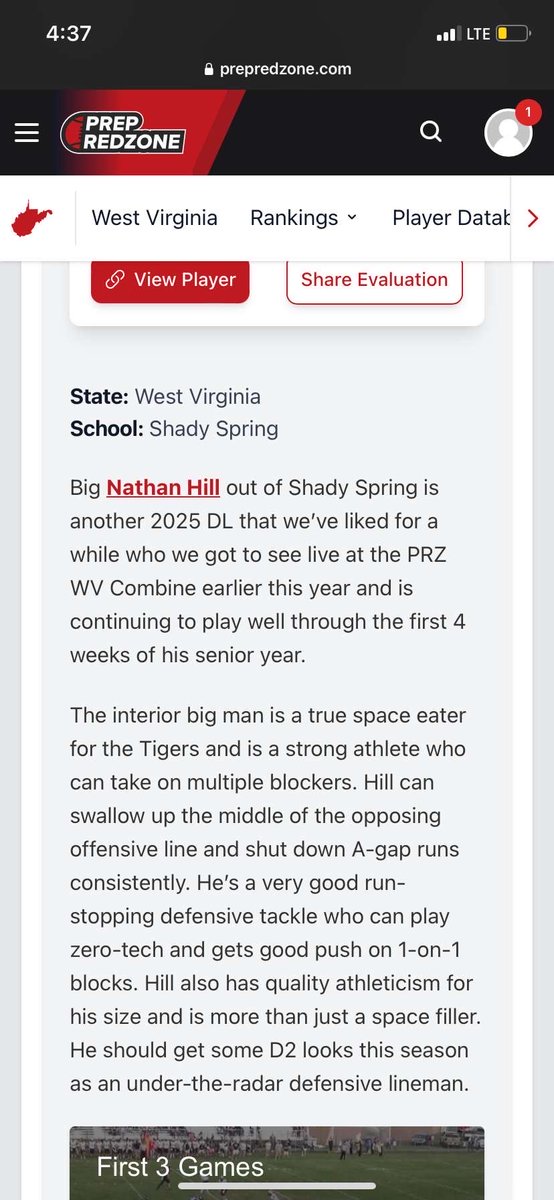 Thanks for the write up <a href="/PrepRedzoneWV/">Prep Redzone West Virginia</a>