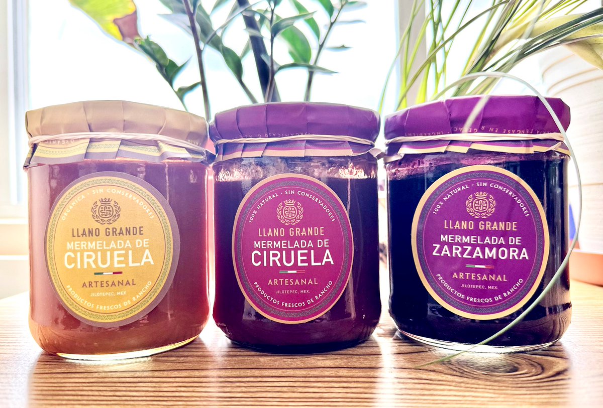 ¿Ya probaste las mermeladas de <a href="/LlanoGrandeMex/">Llano Grande</a>? 

100% naturales, sin conservadores y deliciosas 🍒🫐✨