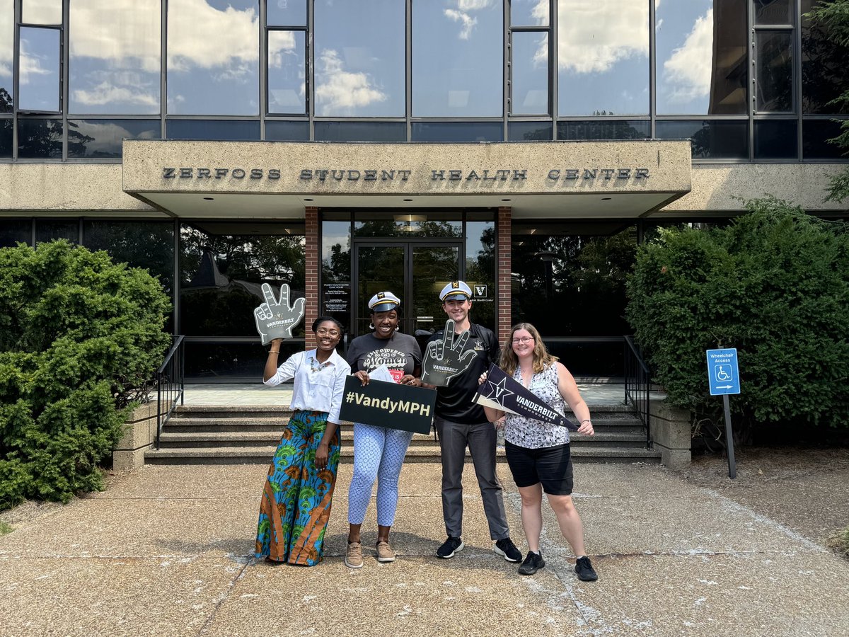 VUmedicine's tweet photo. A month since orientation already?! Time really does fly when you’re learning with the best. 🦋

See more photos from our first year #VandyMPH students’ start to the year: https://t.co/CfRlEUMEOT #VandyMed #PublicHealth https://t.co/HmIomLVPUo