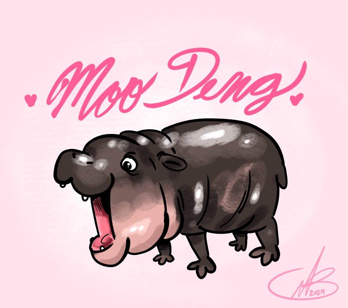 DoubleBerger's tweet photo. What if I posted the funny hippo https://t.co/ZFEGVCWcLQ