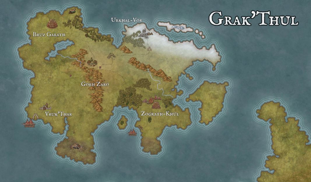 viscentialarp's tweet photo. The Orc island of Grak'Thul has been mapped! #larp #tabletop #forumrpg https://t.co/a5HLiadjP0