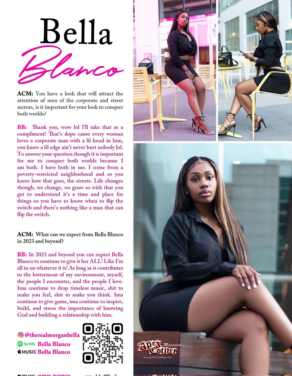 ACMpub's tweet image. #ApexCotureMag's #VIPSection Exclusives are always 🔥

#BellaBlanco came through real spicy 🌶️

For Advertising or Feature Inquiries:

CALL - TEXT - EMAIL - DM
407-801-3906 OR APEXCOTUREMAG@GMAIL.COM

Order your hard copy 🔗 linktr.ee/ApexCotureMag

Pick up at #ParkAveCDs