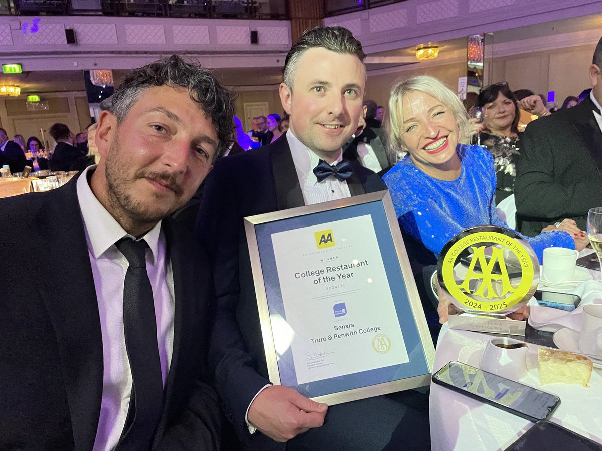 Sean Wheeler BEM FIH (@seanwhe45982617) on Twitter photo Well done to <a href="/PenwithSenara/">Senara Training Restaurant</a> well deserved #croty24 <a href="/p1stgroup/">People 1st International</a> <a href="/AAHospitality/">AA Hospitality</a> Well done to <a href="/PenwithSenara/">Senara Training Restaurant</a> well deserved #croty24 <a href="/p1stgroup/">People 1st International</a> <a href="/AAHospitality/">AA Hospitality</a>