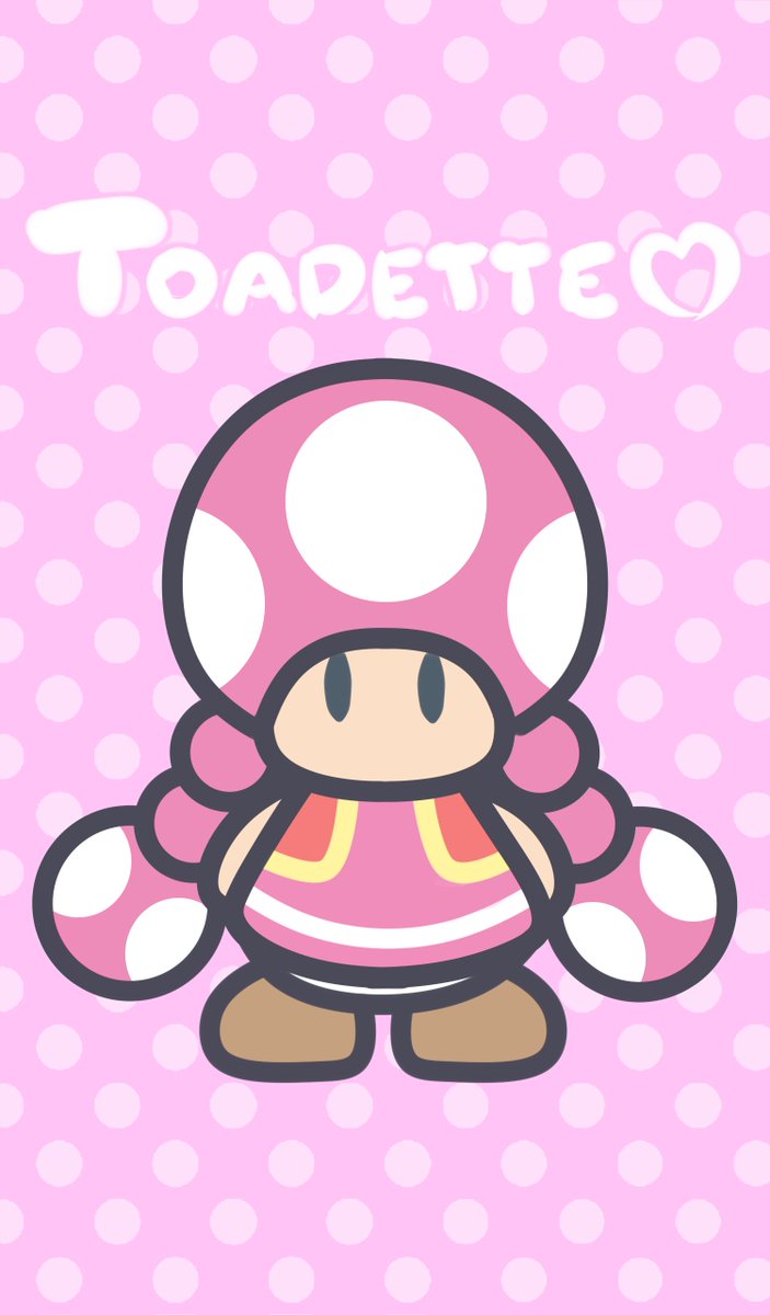 New profile pic, this is based on the icons of Toadette in the Mario Kart series.

Probably i'll modify it depending the time of the year, for example, a Halloween version in the next month c:.

Enjoy!!

#toadette #キノピコ