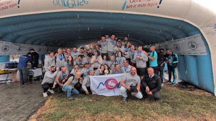 fanatacion's tweet photo. #aguasabiertas | COPA ESP | El Natación Sevilla Máster Campeón de la Copa de España de Aguas Abiertas. Pódium con un claro acento andaluz, Sevilla Máster Campeón y Jerez Natación Máster tercer clasificado. El equipo sevillano primer club andaluz que gana este título. 👍 https://t.co/bjVJU0XHoK