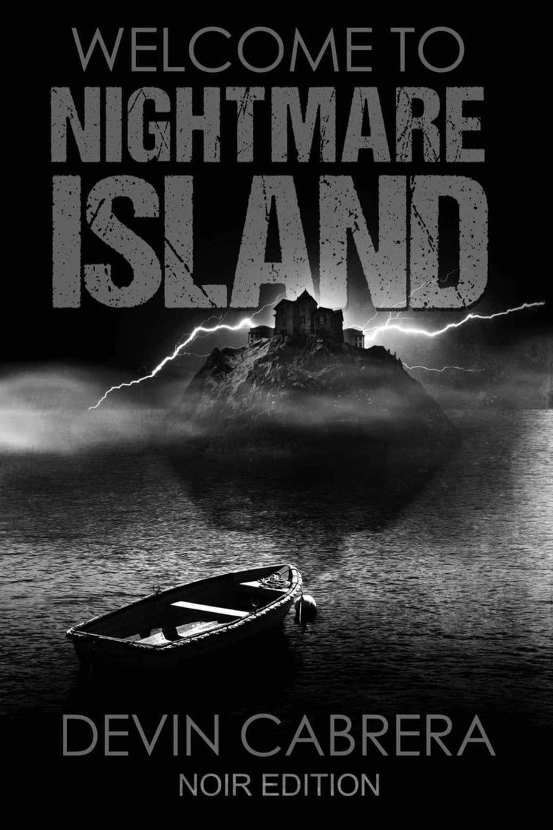 devincabrera94's tweet photo. I'm thrilled to announce the limited edition Noir version of Welcome to Nightmare Island! Each signed, numbered hardcover includes a custom bookmark and a sneak peek at the first four chapters of the sequel!
Only 100 copies available—grab yours before they're gone! https://t.co/3418EcT1ZB