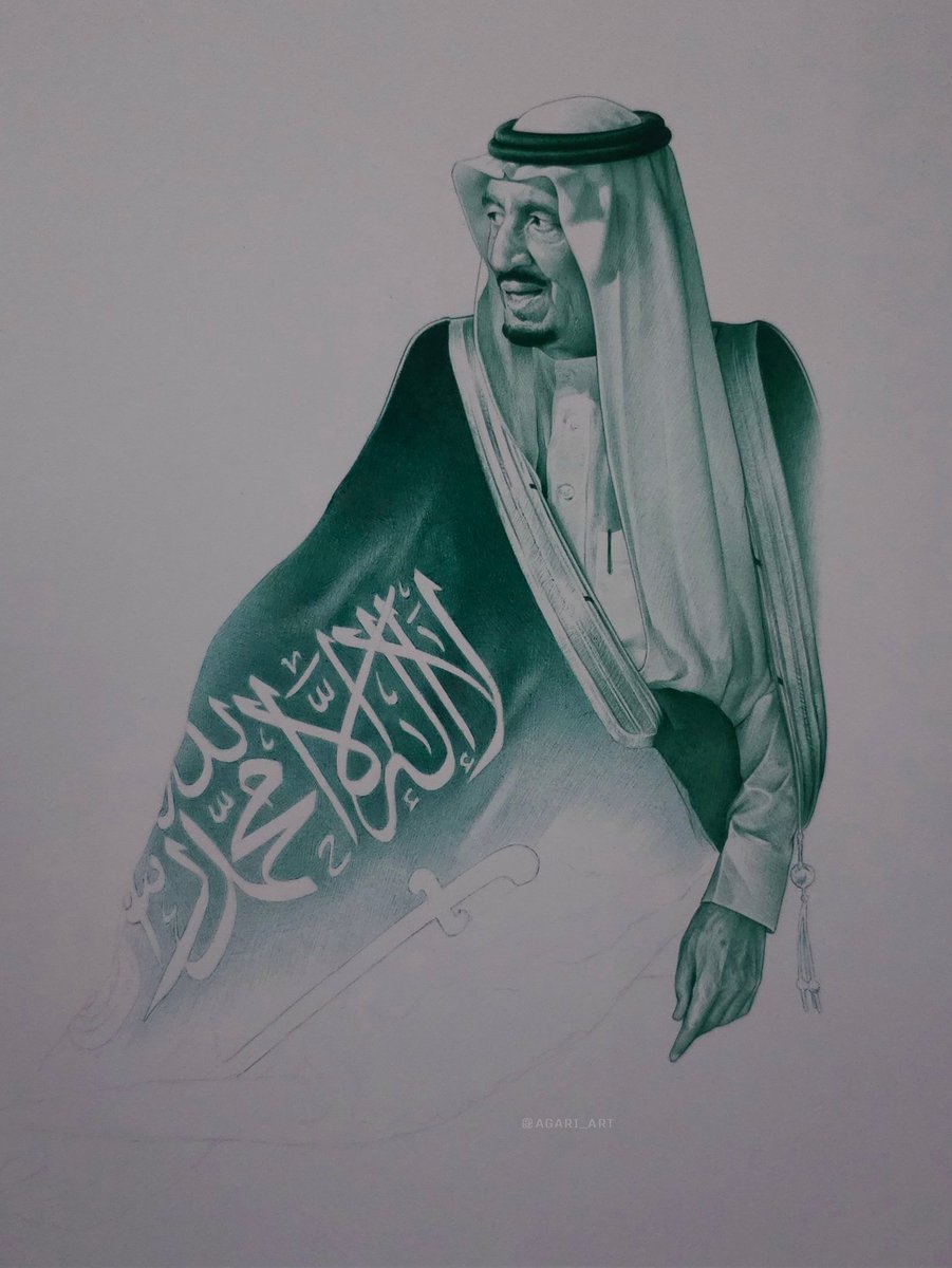 agari_art's tweet photo. حبر على ورق .. 💚
#اليوم_الوطني_السعودي_94 https://t.co/4B81LYfEob