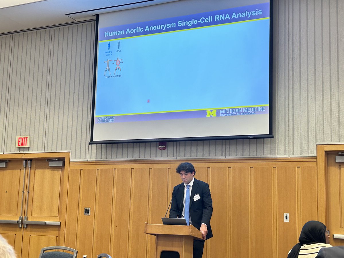 Frank M Davis MD (@frankmdavismd) on Twitter photo Congrats to Brennan Callow and Nick Jurgia on their great presentations on aneurysm pathogenesis at the Michigan Cardiovascular Network Symposium! <a href="/umichCVC/">U-M Health Frankel CVC</a> <a href="/UoMVascSurgery/">UoM Vascular Surgery</a> Congrats to Brennan Callow and Nick Jurgia on their great presentations on aneurysm pathogenesis at the Michigan Cardiovascular Network Symposium! <a href="/umichCVC/">U-M Health Frankel CVC</a> <a href="/UoMVascSurgery/">UoM Vascular Surgery</a>