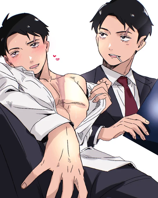 仕事が出来るの裏の顔的なモブ水が大好物です 