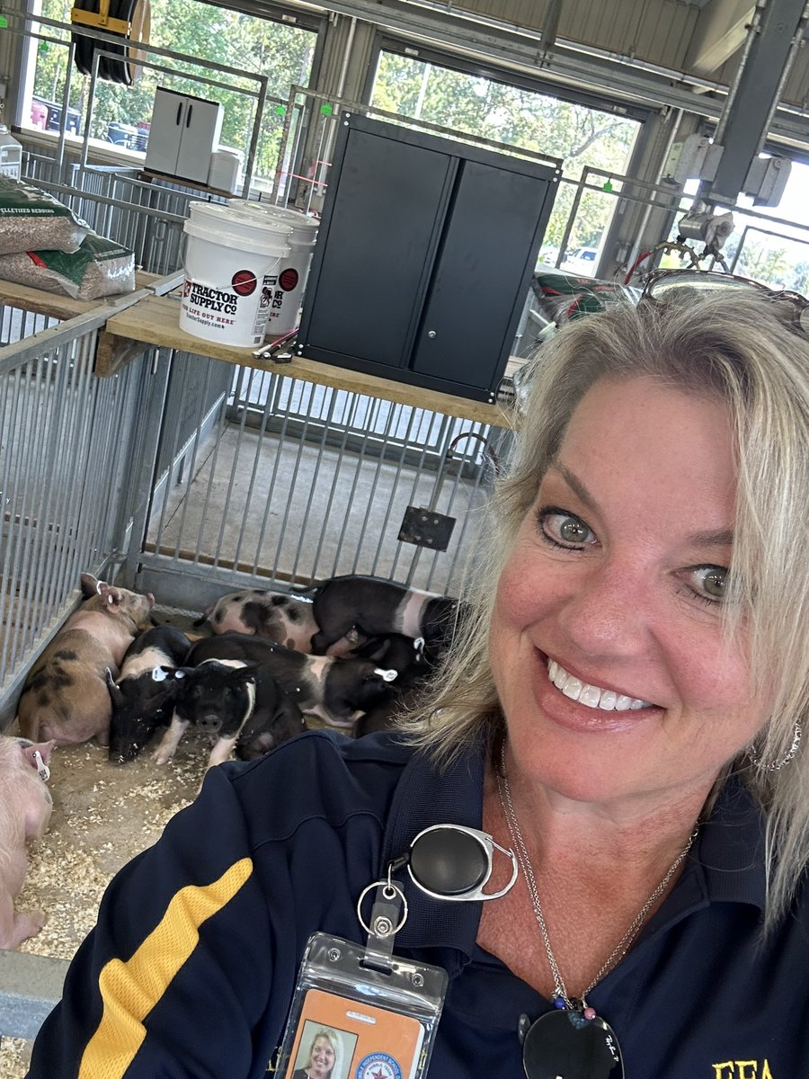 KristiVannett's tweet photo. Pig Selection has officially begun! @HumbleISD_CTE @HumbleISD_KHS https://t.co/AY1D876dqt