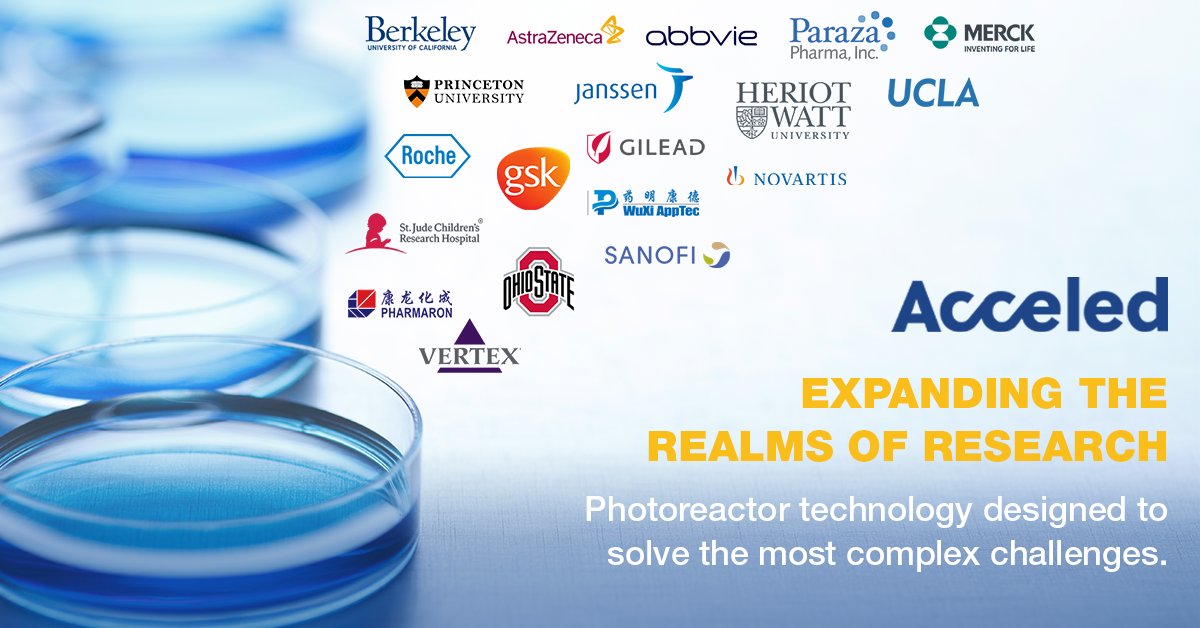 AcceledBio's tweet photo. Why is Acceled photoreactor technology used in notable research labs across the globe? 

Learn why we’re a trusted partner for universities and take advantage of our special academic pricing:
https://t.co/Wwj25mmEgN

#UniversityResearch #LaboratoryInstrument #Biopharma https://t.co/8IsmSvuYww