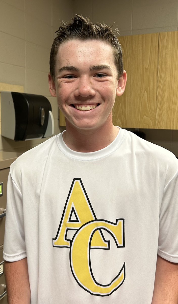 ACWhirlwinds's tweet photo. Congratulations to our student of the week, Easton Huffstetler! #CaneClassroom #ACNation https://t.co/5LFpkYFpG4