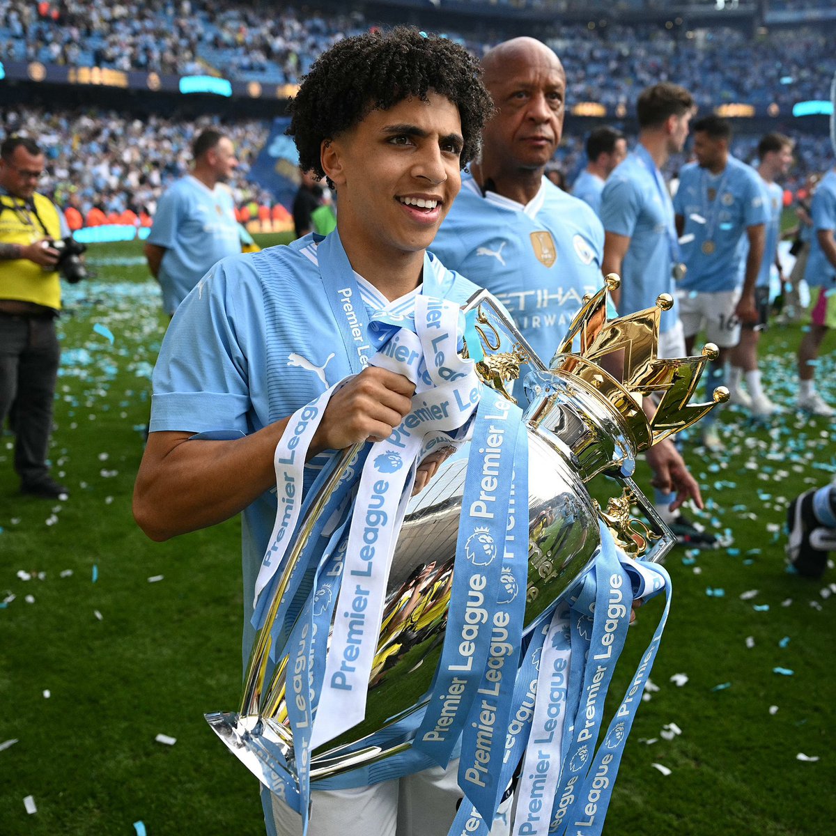 mcfc_lads's tweet photo. Since Arsenal Football Club last won the Premier League, Rico Lewis has:

• Been born.
• Entered the Manchester City academy aged 8.
• Graduated to the first team.
• Won the Treble.
• Won the #UCL, meaning he has more European pedigree personally than their entire club.
• Won the #PL twice.
• Witnessed City win the #PL 8 times.