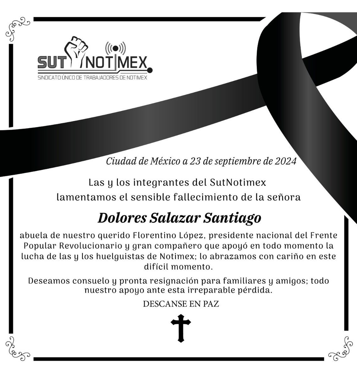 SUTNOTIMEX tweet media