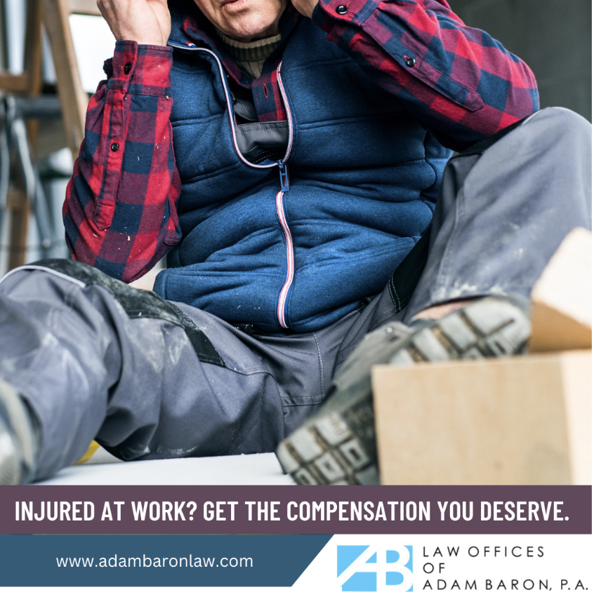 AdamBaronLaw's tweet photo. Don't Wait for tomorrow to secure your future. When it comes to #WorkersCompensation, time is of the essence. #AdamBaron, your trusted legal ally, is here to act promptly on your behalf. Protect your rights and ensure your compensation today. https://t.co/U6DbPLR2dl