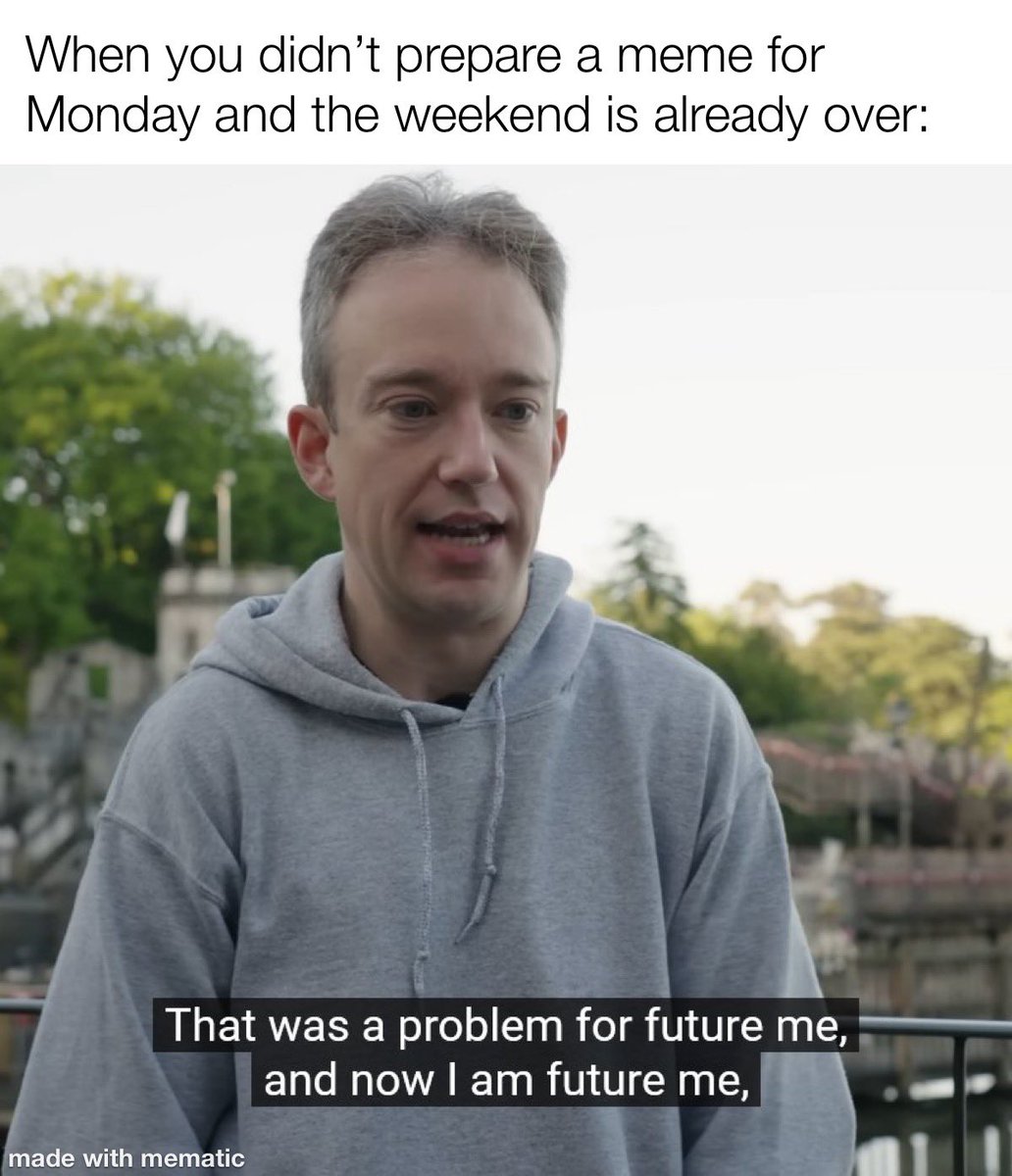 Never skip a #MemeMonday, that’s what I always say. 😅