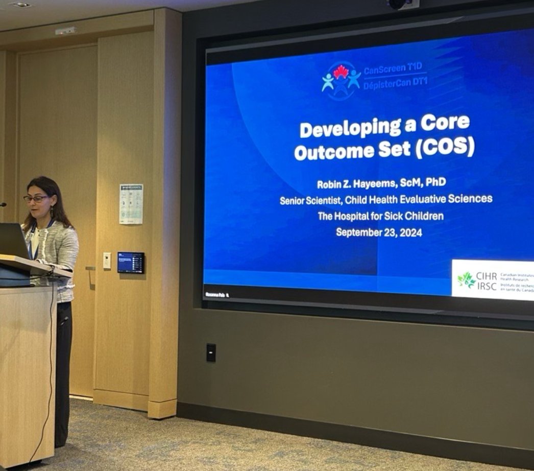 RobinHayeems's tweet photo. Today, members of the GENOMETRICS team attended the @canscreent1d  launch meeting! Dr. Hayeems will be leading work exploring the acceptability of screening for Type 1 Diabetes 🧬 #type1diabetes #geneticscreening https://t.co/ZXTwjStrJa