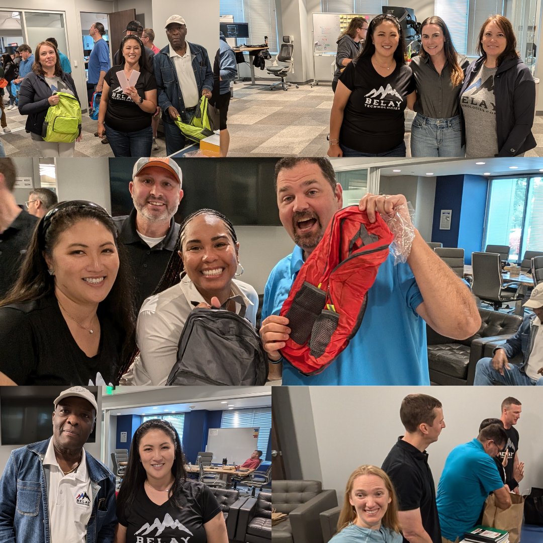 TeamBelay's tweet photo. Last week, Belay Tech partnered with Windsor Mill Elm. to stuff bookbags with essential supplies for Title 1 students. It was a heartwarming experience that united our team in making a meaningful impact. Here’s to more opportunities to give back! 🌍💪 #GivingBack #volunteer https://t.co/Zj1S9g3B1L