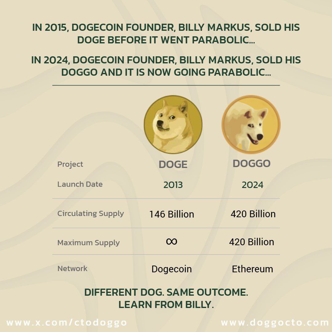 Sometimes in crypto you just get that gut feeling. 

You look at the narrative, you look at the community and you look at everything thats going on around it. 

It seems that in just a few days we have made an army of $DOGGO soldiers who are all ready for battle.

From the minute