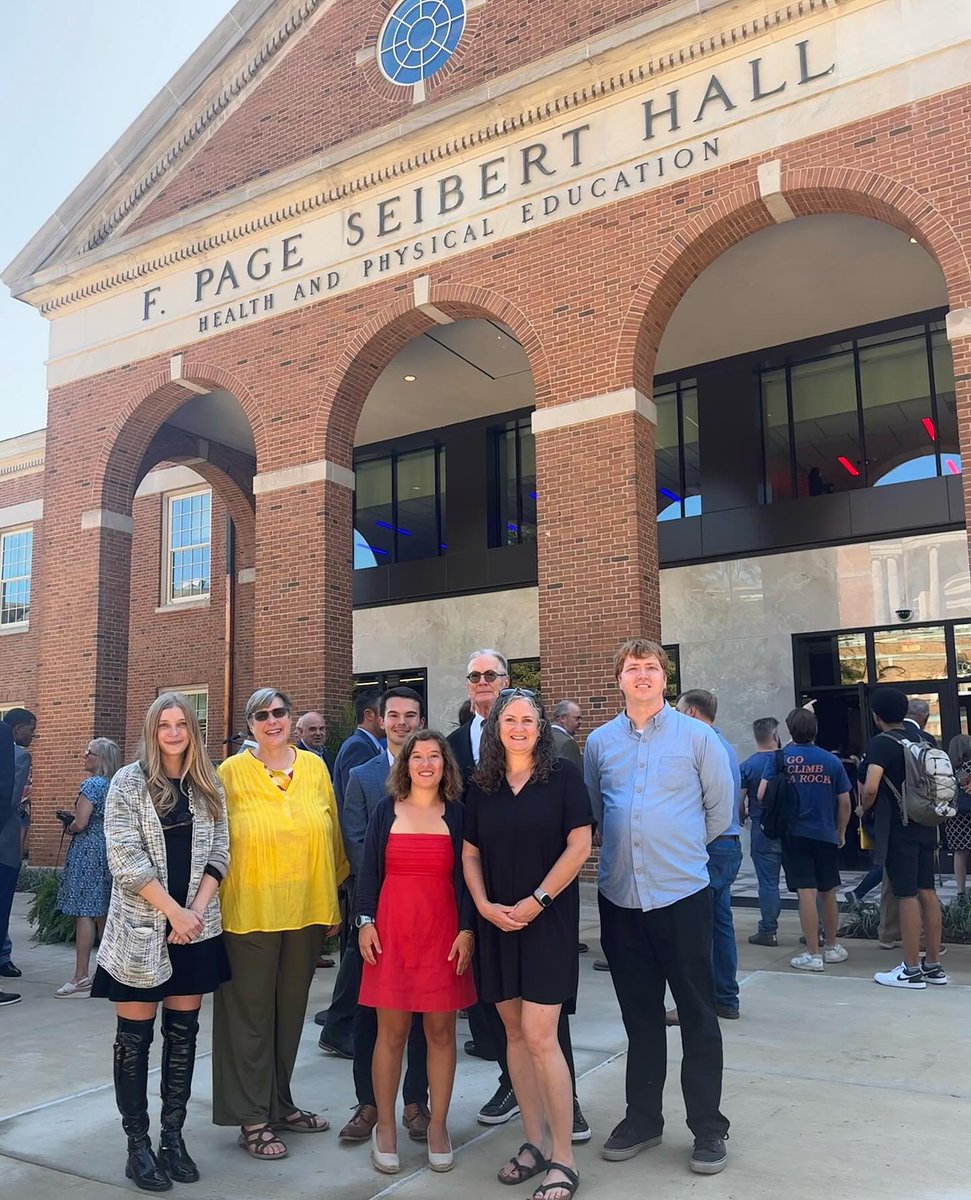 We had the privilege of attending the ribbon cutting for Samford’s new 165,000 square foot Campus Recreation, Wellness, and Athletic Complex on Friday. This facility is top tier and this team worked hard to make it exactly that!