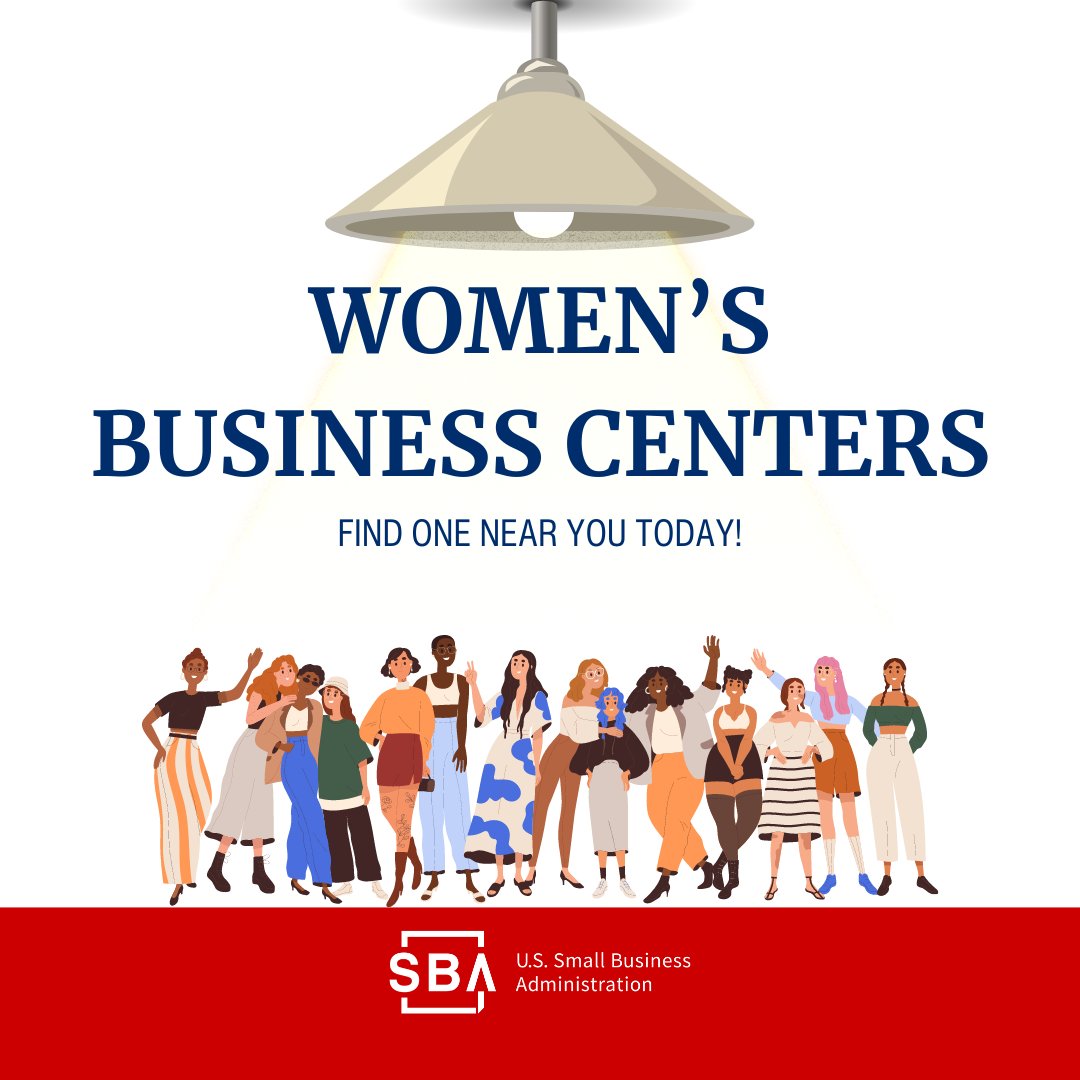 utavboc's tweet photo. Women’s Business Centers are empowering women entrepreneurs with training, counseling, and access to capital! 💼

Find a WBC near you and take your business to the next level: https://t.co/srFDA5ysa2

#WomenInBusiness #WBC #Entrepreneurship #SBA #SmallBusinessSupport https://t.co/74NE9wSyK1