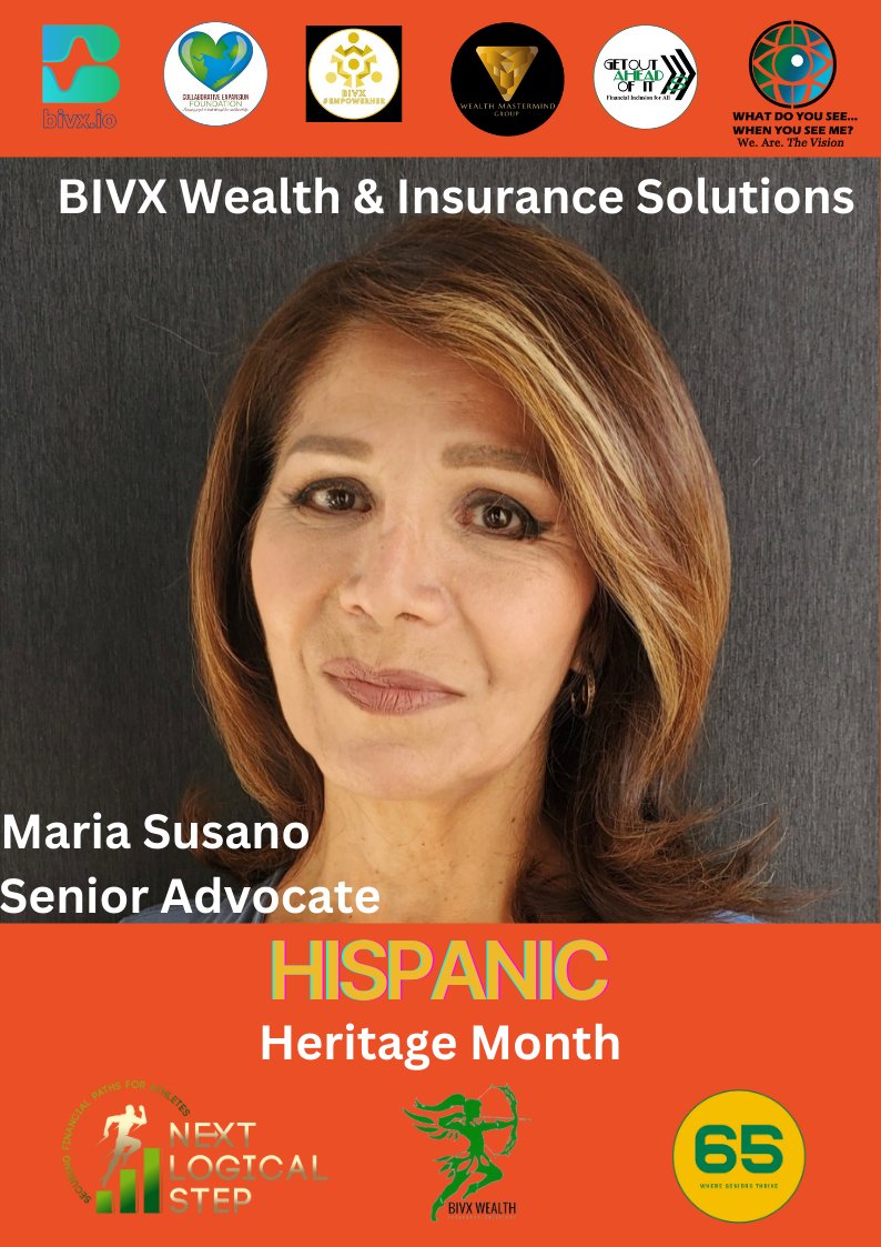 Secure65health's tweet image. Celebrating Hispanic Heritage Month with our amazing Senior Advocate, Maria Susano. Here's to honoring our rich culture and history, today and always! 🎉🎊 

#HispanicHeritageMonth #Secure65Healthplans #BIVXealth